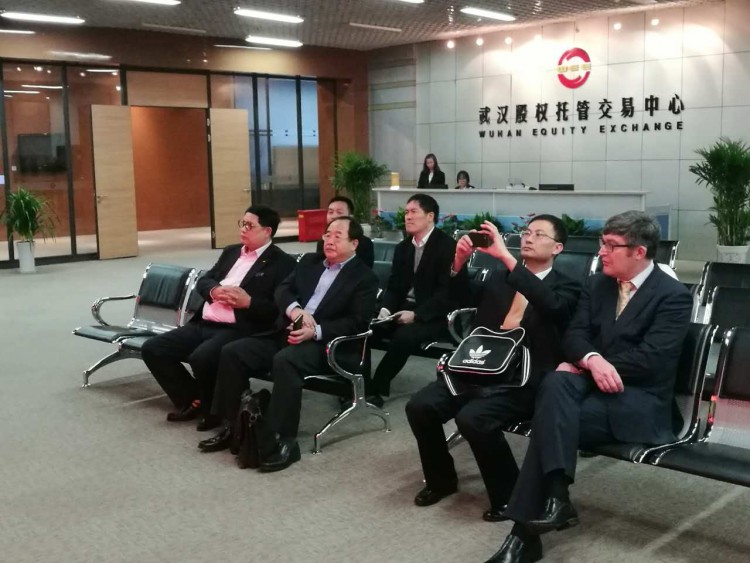 Wuhan Equity Exchange Business Visit