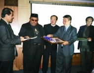 Factory visit with Pahang State Government